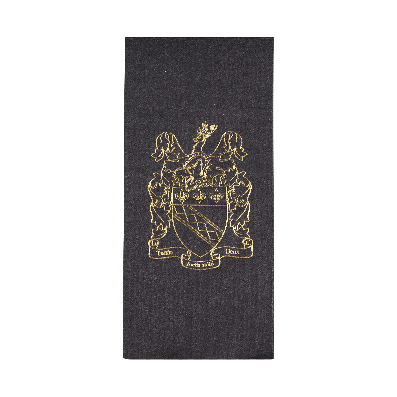 43x30 mềm Airlaid Black Airaid Stamping SJ2302