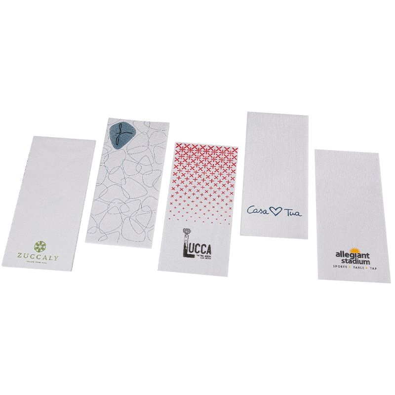 43x30 Linen thích khăn ăn dùng một lần logo tùy chỉnh ăn trưa Airlaid SJ1204