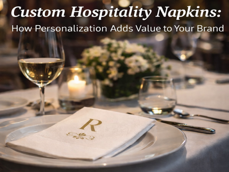 Khăn ăn khách sạn tùy chỉnh: Cách cá nhân hóa tăng thêm giá trị cho thương hiệu của bạn